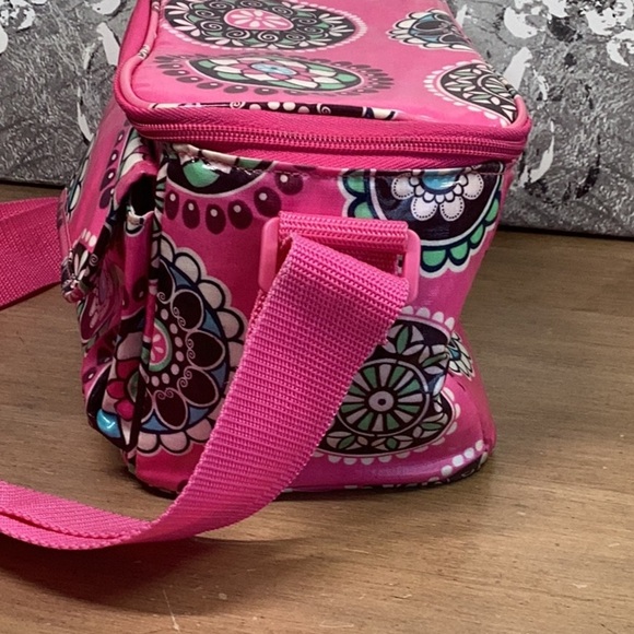 Vera Bradley Pink Floral Lunch Box - Picture 4 of 8